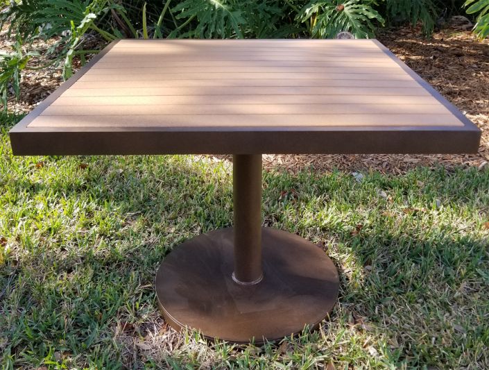 Eco Wood Pedestal Table