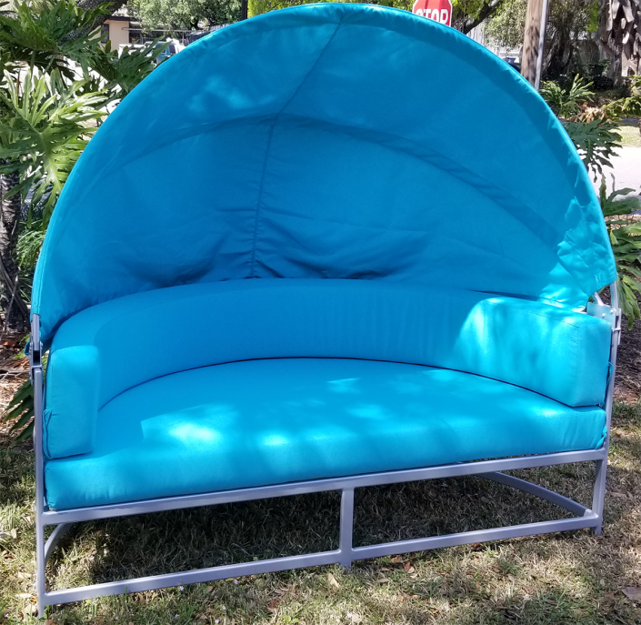 Regal Couch With Canopy