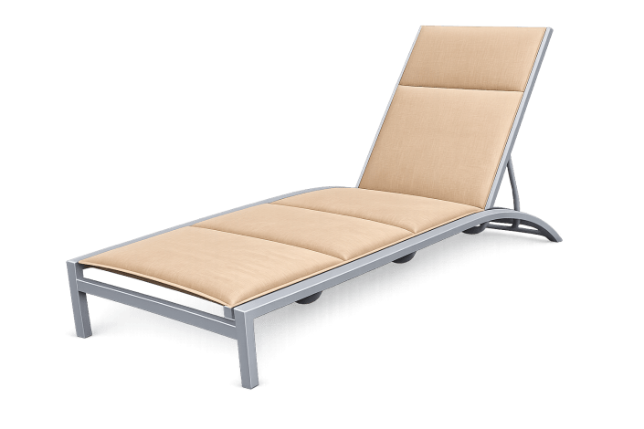 I-160 Padded Chaise Lounge